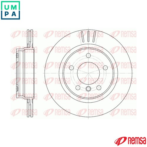 Brake disc 6722 for - 6722.10,