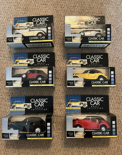 Classic car model collection - car,