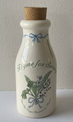 Vintage crock shop santa - crock, ana