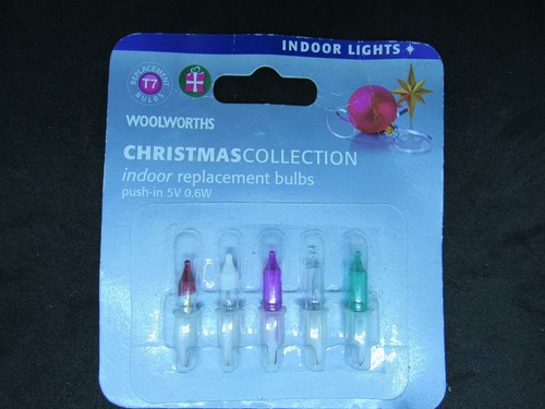 Woolworths xmas bulbs 6w - xmas,