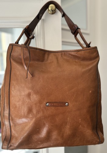 Coccinelle tan leather handbag