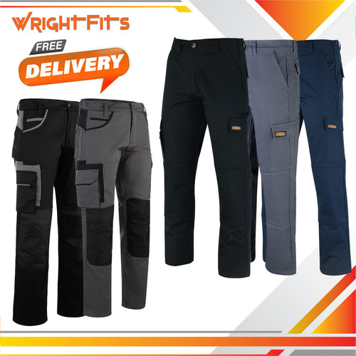 Work trousers mens cargo pants - trousers,