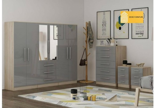 Large door bedroom set - 6,