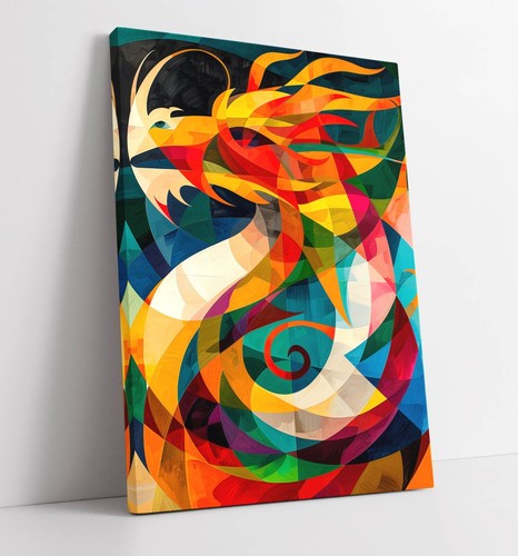 Cool dragon abstract geometric - dragon,