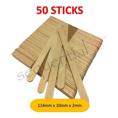 Wooden natural lolly stick - wooden,