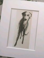 MOUNTED PRINT PAGE ART EXTRACT