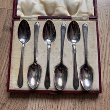 Boxed Set of 6 Silver Plated