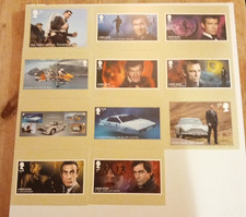 11 Royal Mail James Bond