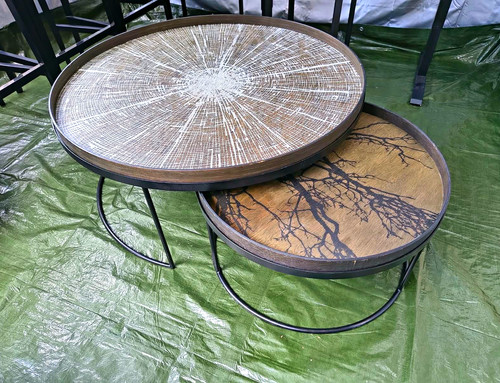 Notre monde round - monde, nesting