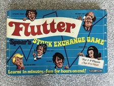 Flutter - 1970’s Stock Exchange Vintage Board Game, Spears Games, Missing Parts