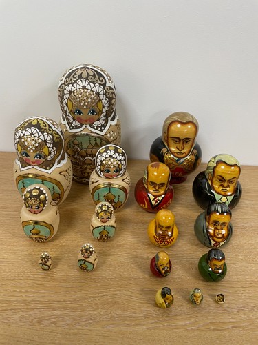 Two sets russian dolls - sets, of