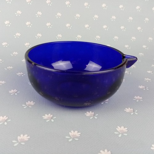 Vintage cobalt blue glass - blue,