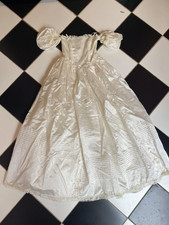 Vintage 1980s Pronuptia Wedding Dress Size 12 Meringue!