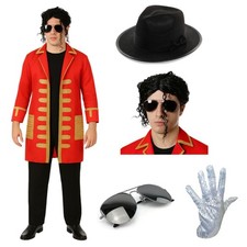 MENS JACKO COSTUME KING OF POP