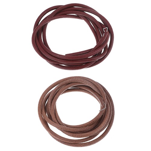 183cm leather belt antique - 72",