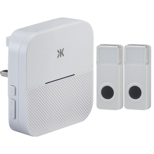 Dual twin receiver door bell - twin,