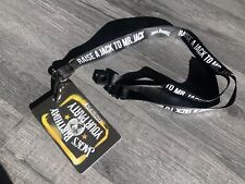 OFFICIAL JACK DANIELS LANYARD WITH JD CARD. HANDY KEY HOLDER BRAND NEW