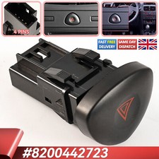 For Renault Clio 2 Mk2 8200442723 Hazard Warning Light Emergency Switch Button 