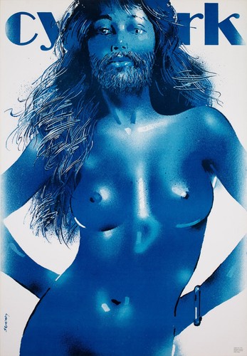 Cyrk bearded blue - blue, lady