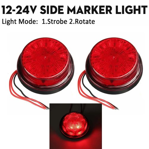 2pcs 12v 24v - 24v, warning