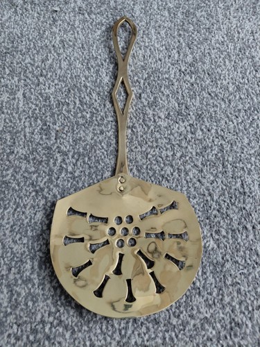 Vintage pierced brass - ,