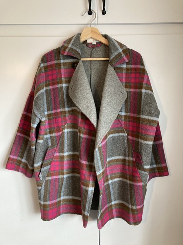 Boden pink grey check - boden, tartan