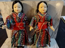 Japanese Geisha Dolls Set Of 2