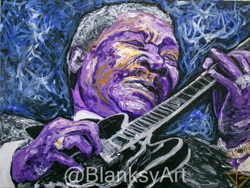 King blues guitar - bb,
