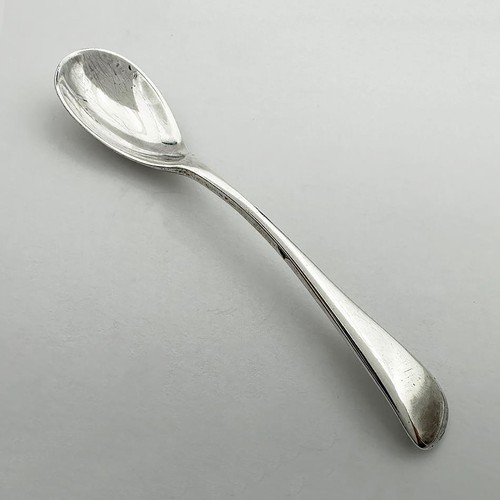 Antique salt spoon sterling - salt,