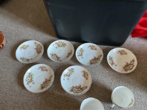 English fine bone china - ,