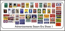 150 Approx Advert Signs for