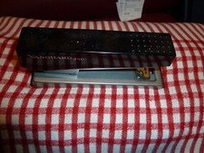 Vintage Retro Vanguard 250 stapler 60s 70s retro office Black plastic Top