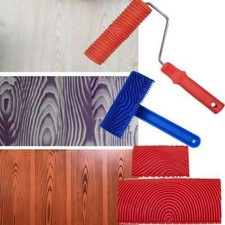 Wood Pattern Painting Roller 7inch Paint Roller Wood Grain Tools Embossed√