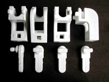 4 CURTAIN TRACK BRACKETS SWISH