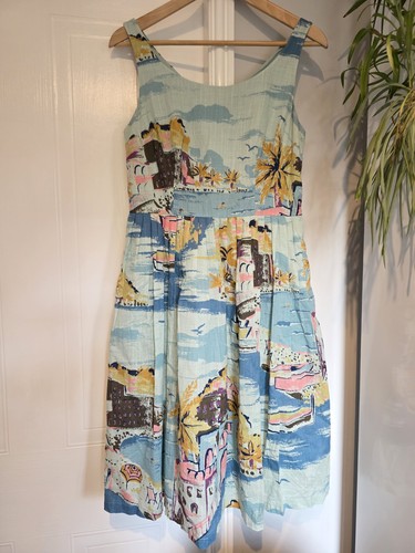 Boden hattie tea - dress, riviera