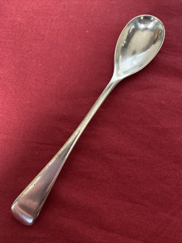 Long antique silver - silver, plated