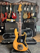 Fender Jazz Bass Natural 1976 Vintage Electric Bass Guitar