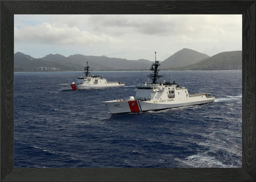 Coast guard framed wall art - framed,