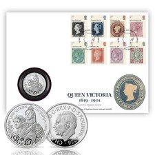 Stamps of Queen Victoria £5