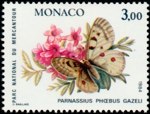 Monaco 1423 butterflies - monaco, n°