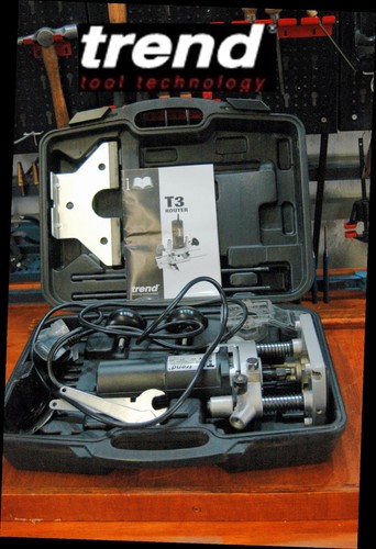 Trend t3e router - 1/4", variable