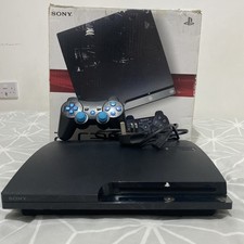 PLAYSTATION 3 SLIM 120GB BOXED | WITH CONTROLLER AND GAMES| TESTED WORKS PERFECT