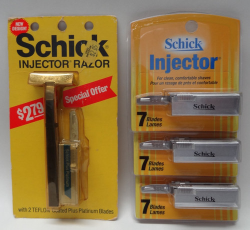 New schick injector razor - new,