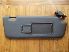 AUDI A3 8V (2013 - 2020) DRIVERS SIDE SUN VISOR - GENUINE (BLACK)