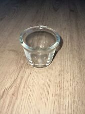 CLASSIC CAR GLASS FUEL FILTER BOWL, PYREX, 65mm,