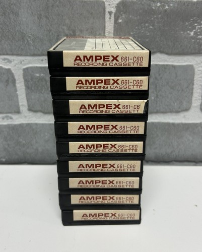 Vintage ampex 661 c60 snap - c60,