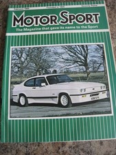 MOTOR SPORT FEB 1984 CAR DESIGNERS RCA TICKFORD CAPRI MOHAWK MANITOU SUNBEAMS