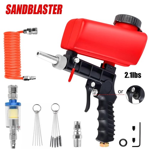 Pneumatic air sandblasting gun - pneumatic,