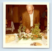 Old Vintage Square Color Photo