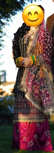Mehndi bridal outfit size - bridal,